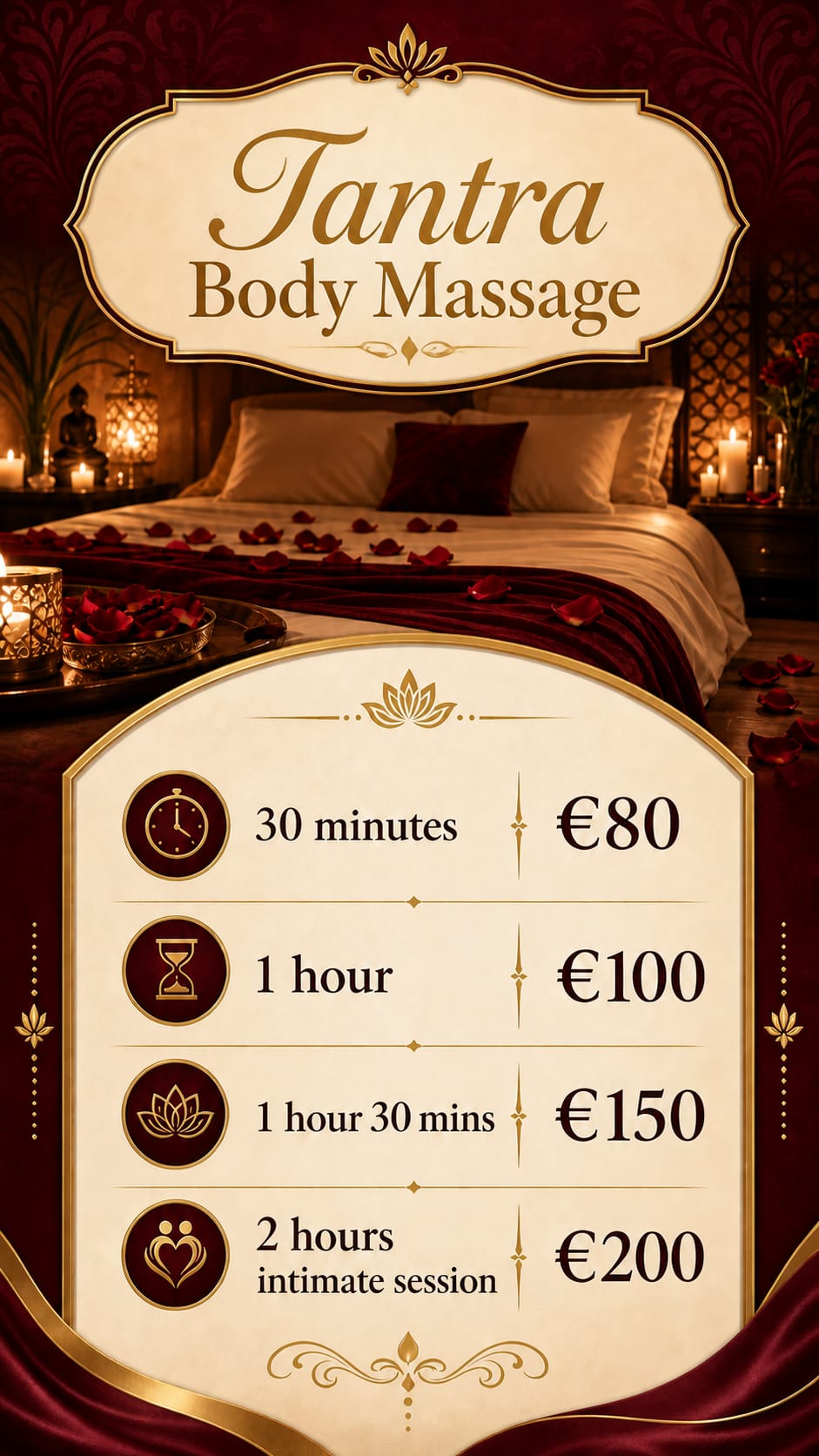 Sensuelle Erotische Tantra Massage